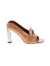 Charles Jourdan 100% Leather Tan Sandals Size 7 1/2 - photo 1