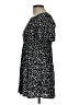Persaya Polka Dots Black Casual Dress Size L - photo 5