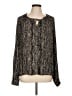 Z Supply 100% Rayon Black Long Sleeve Blouse Size L - photo 1