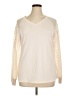 Automet Ivory Long Sleeve Top Size XL - photo 1