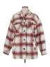 Love Tree Plaid Red Jacket Size M - photo 1