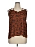 Papermoon 100% Polyester Brown Sleeveless Blouse Size XL - photo 1