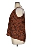 Papermoon 100% Polyester Brown Sleeveless Blouse Size XL - photo 5