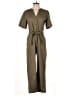 ABLE Solid Green Jumpsuit Size S - photo 1