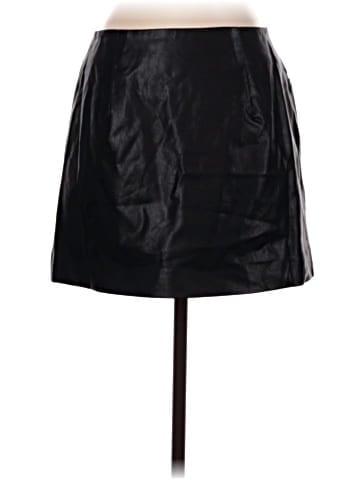 ASTR The Label Faux Leather Skirt (view 2)