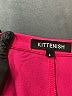 Kittenish Color Block Pink Casual Pants Size L - photo 7