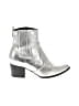 Shein Silver Ankle Boots Size 7 1/2 - photo 1