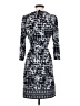 BCBGMAXAZRIA Print Gray Casual Dress Size S - photo 2