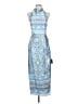 Lulus 100% Polyester Paisley Blue Casual Dress Size S - photo 1