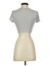 Shein Silver Short Sleeve Turtleneck Size 2 - photo 2