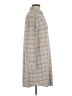 Faherty Plaid Gray Casual Dress Size M - photo 4