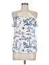 Bar III 100% Polyester Blue Sleeveless Blouse Size M - photo 1