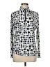 X by Gottex Print White Track Jacket Size M - photo 1