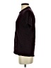 Reformation Stripes Burgundy Short Sleeve Turtleneck Size S - photo 5