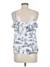 Bar III 100% Polyester Blue Sleeveless Blouse Size M - photo 2