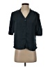 T Tahari 100% Polyester Black Short Sleeve Blouse Size XS - photo 1