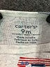 Carter's Print White Short Sleeve Onesie 6-9 MO / 9 MO - photo 3