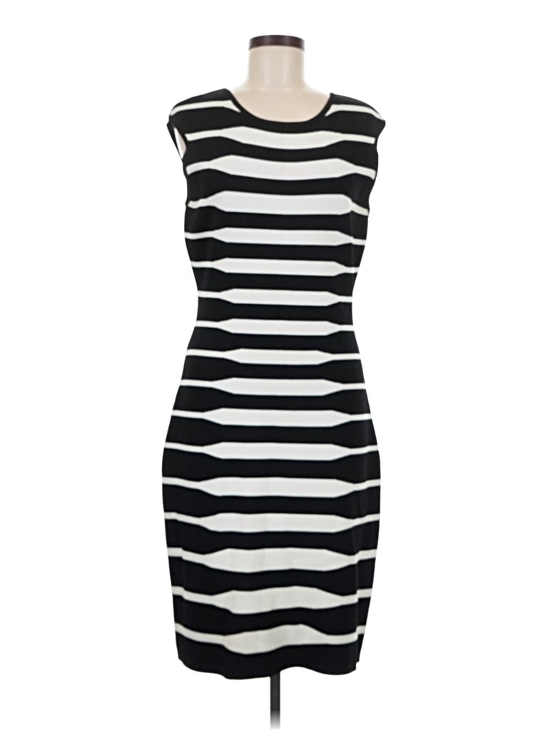 Pre-owned Calvin Klein Casual Dress In Black