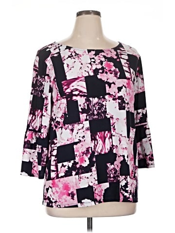 Ellen Tracy 3/4 Sleeve Blouse (view 1)