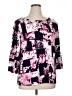 Ellen Tracy Pink 3/4 Sleeve Blouse Size XL - photo 1