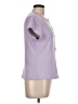 Assorted Brands Purple Short Sleeve Blouse Size L - photo 4