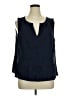 Gap Blue Sleeveless Blouse Size XL - photo 1