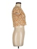Dynamite 100% Lycra Gold Short Sleeve Turtleneck Size M - photo 4