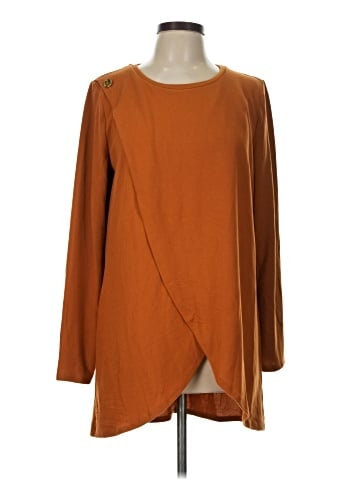 IMAN Long Sleeve Blouse (view 1)