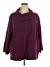 Eileen Fisher 100% Wool Burgundy Wool Coat Size 2X - photo 1