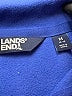 Lands' End 100% Polyester Blue Track Jacket Size 10 - 12 - photo 3