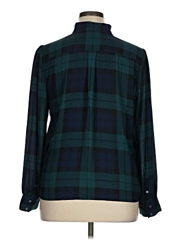 J.Crew Factory Store Long Sleeve Blouse (view 2)