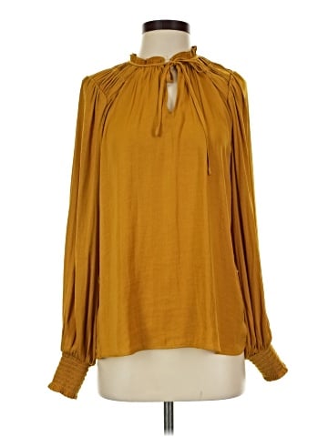 Maison d' Amelie Long Sleeve Blouse (view 1)
