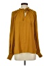 Maison d' Amelie 100% Polyester Gold Long Sleeve Blouse Size S - photo 1