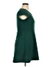 Prince & Fox Solid Green Casual Dress Size XL - photo 4