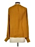 Maison d' Amelie 100% Polyester Gold Long Sleeve Blouse Size S - photo 2
