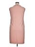 DKNY 100% Polyester Solid Pink Casual Dress Size 14 - photo 2
