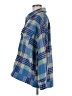 La Miel Plaid Blue Jacket Size M - photo 5
