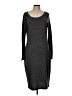 Old Navy Solid Gray Casual Dress Size L - photo 1