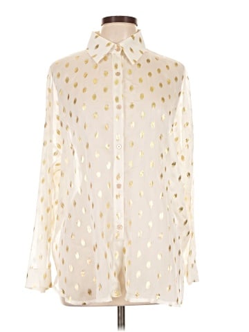 On Twelfth Long Sleeve Blouse (view 1)