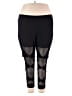 Torrid Bow Print Black Active Pants Size 5X Plus (5) - photo 1