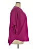 Chaus 100% Polyester Purple 3/4 Sleeve Blouse Size 2X - photo 4