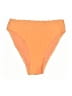 Good American Chevron-herringbone Orange Swimsuit Bottoms Size Sm (1) - photo 1