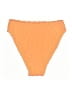 Good American Chevron-herringbone Orange Swimsuit Bottoms Size Sm (1) - photo 2