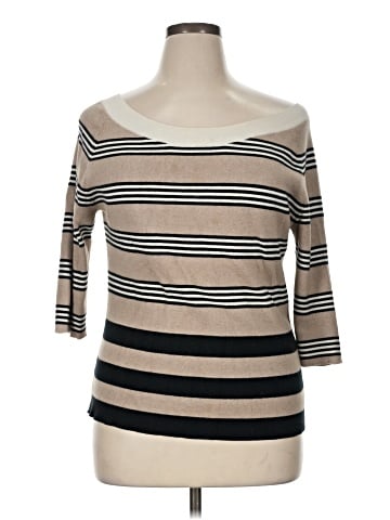 Pink Tartan Pullover Sweater (view 1)