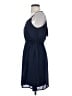 Everly 100% Polyester Solid Blue Casual Dress Size S - photo 5