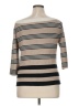 Pink Tartan Tan Pullover Sweater Size XL - photo 2