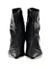 Zara 100% Leather Black Ankle Boots Size EU 38 - photo 2