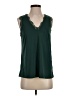 Gallery 100% Polyester Green Sleeveless Blouse Size S - photo 1