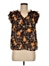 Old Navy 100% Polyester Black Sleeveless Blouse Size M - photo 1