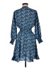 Unbranded 100% Polyester Paisley Blue Casual Dress Size XL - photo 2